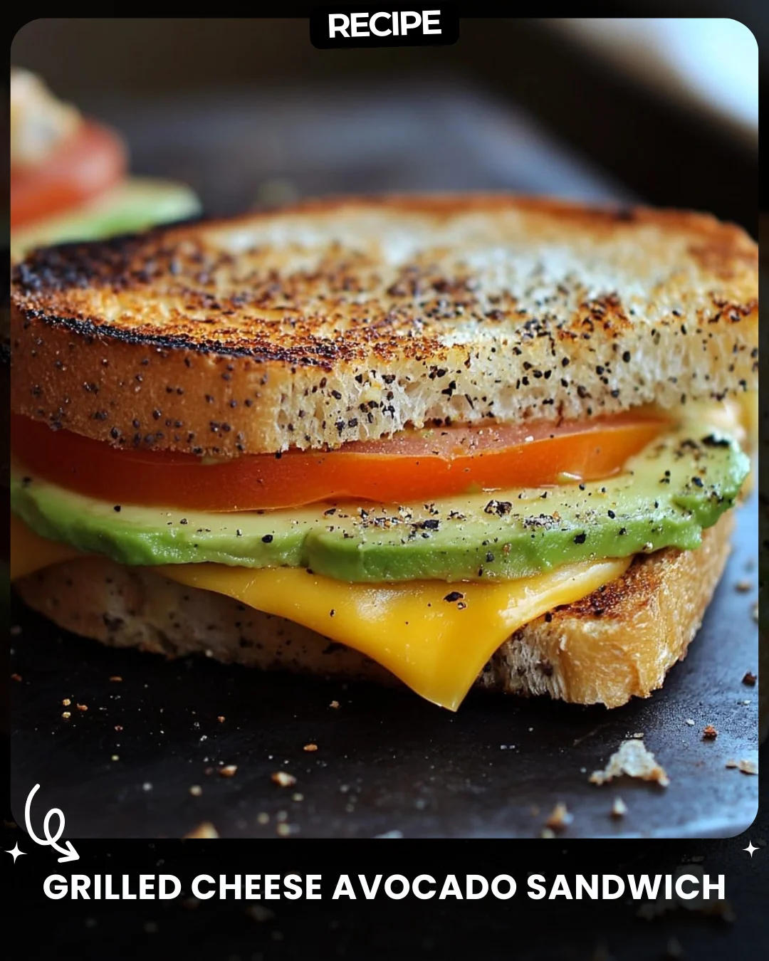 Grilled Cheese Avocado Sandwich