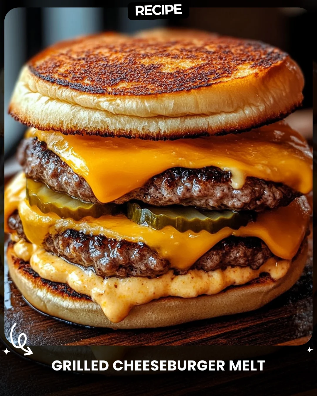 Grilled Cheeseburger Melt