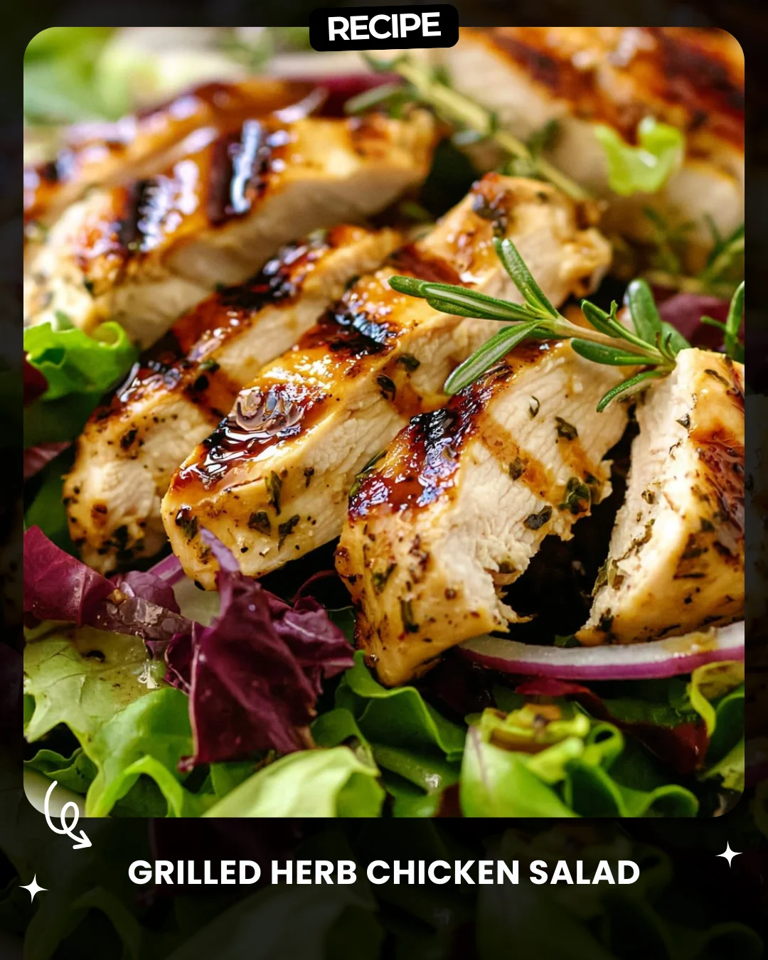 Grilled Herb Chicken Salad