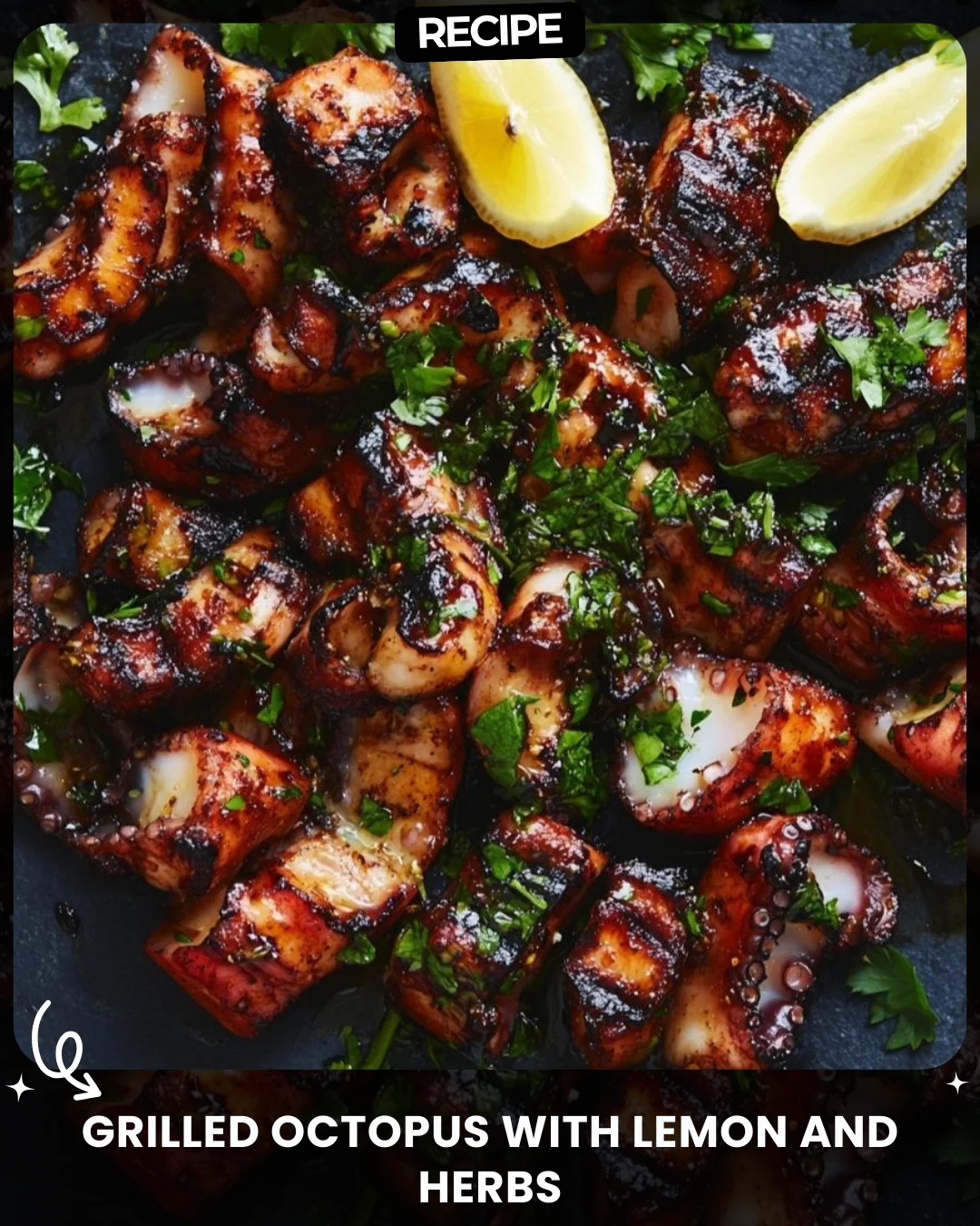Grilled Octopus with Lemon and Herbs