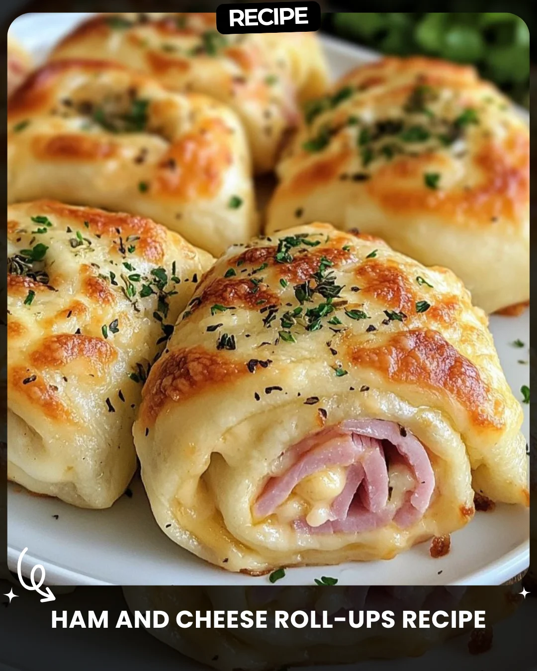 Ham and Cheese Roll-Ups Recipe