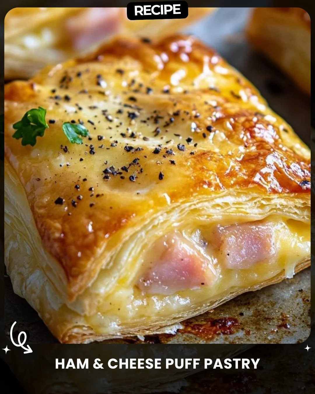 Ham & Cheese Puff Pastry