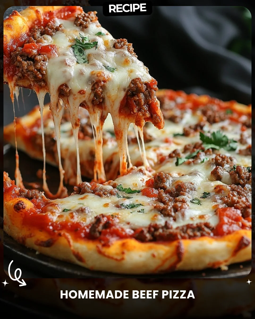 Homemade Beef Pizza