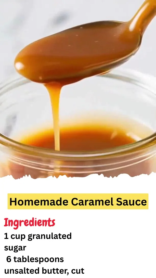 Homemade Caramel Sauce