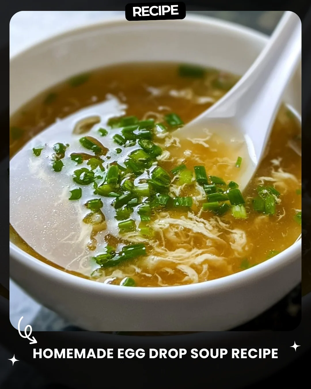 Homemade Egg Drop Soup Recipe