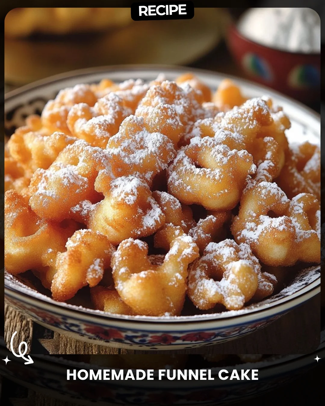 Homemade Funnel Cake