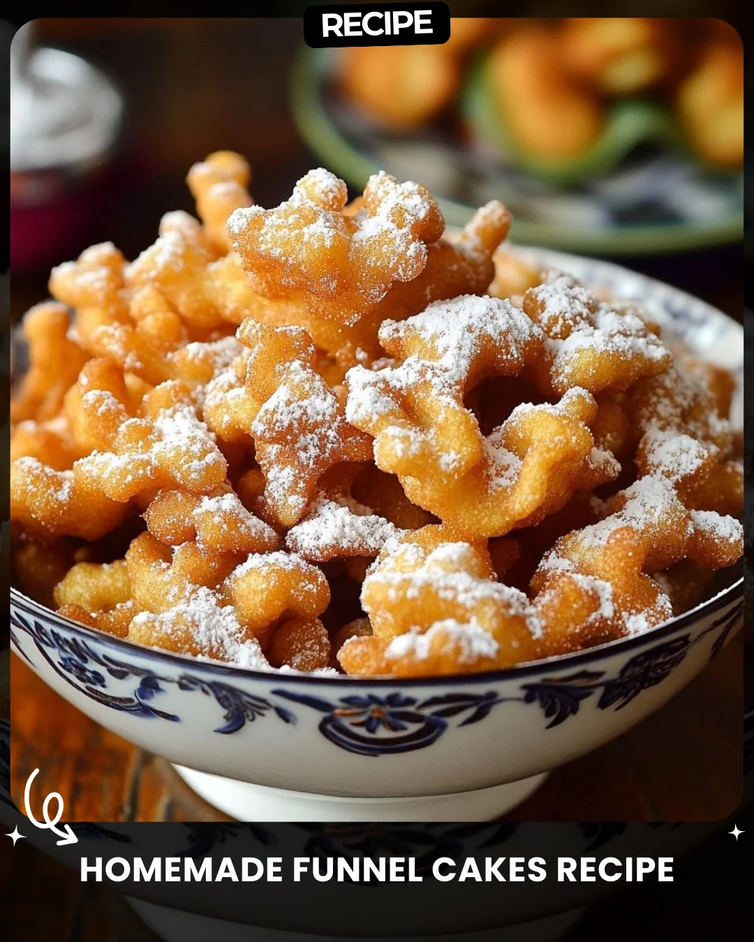 Homemade Funnel Cakes Recipe