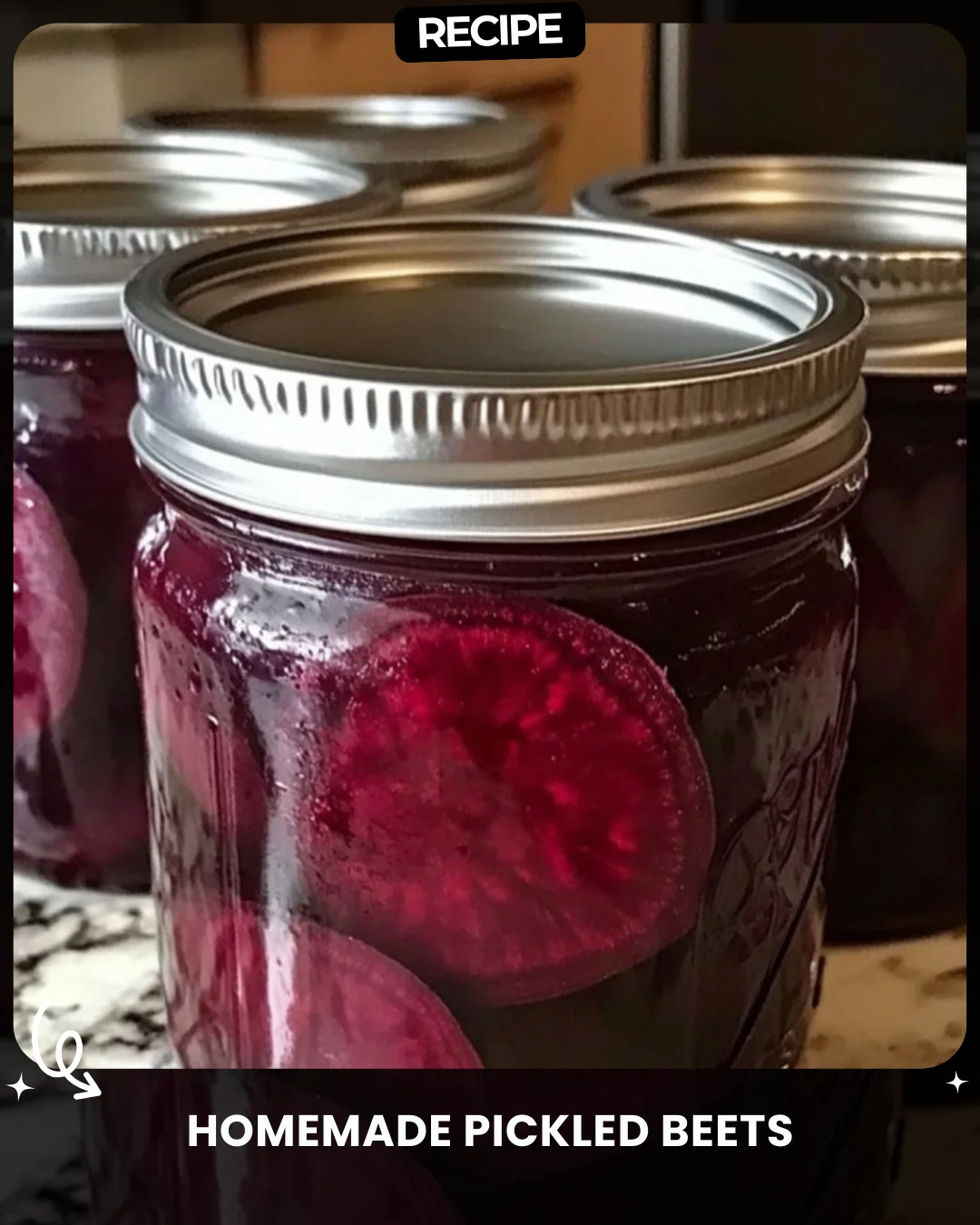 Homemade Pickled Beets