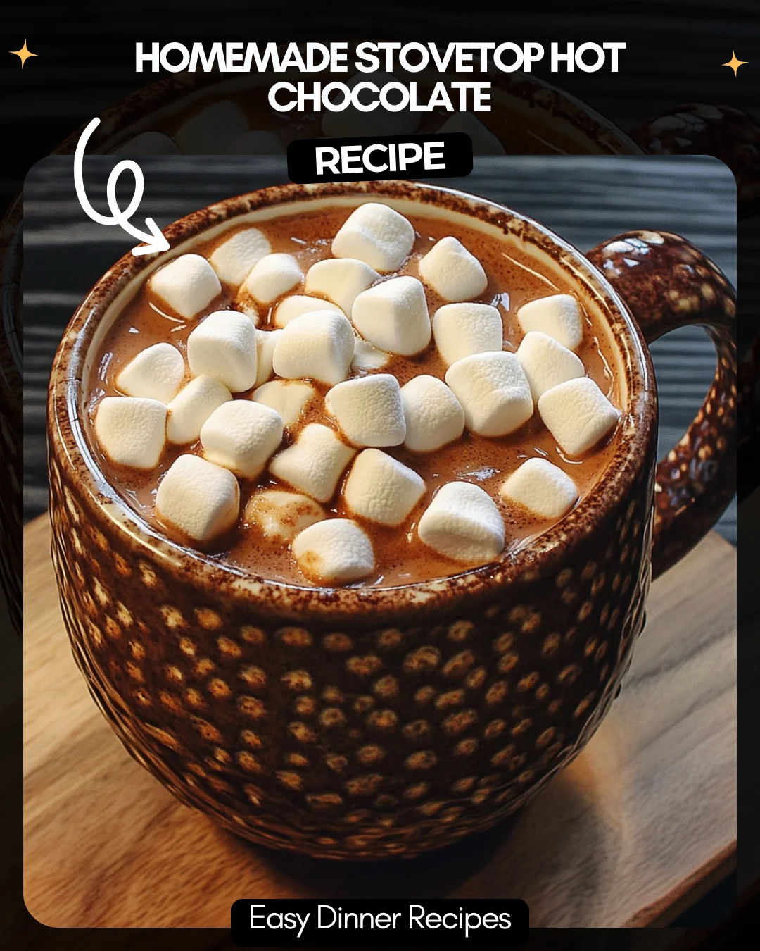 Homemade Stovetop Hot Chocolate