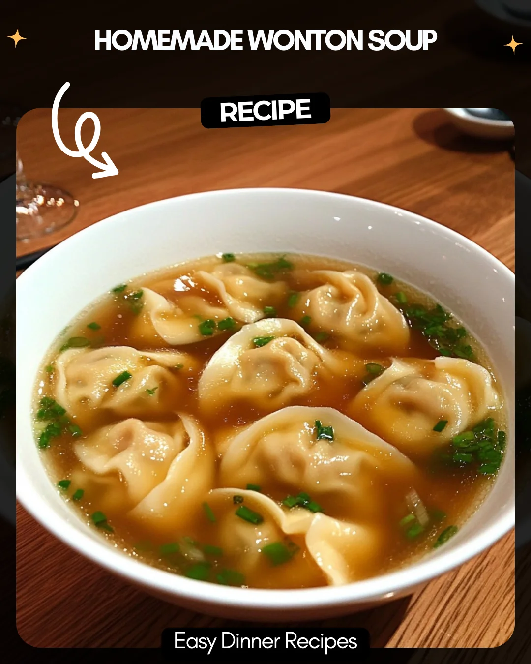 Homemade Wonton Soup