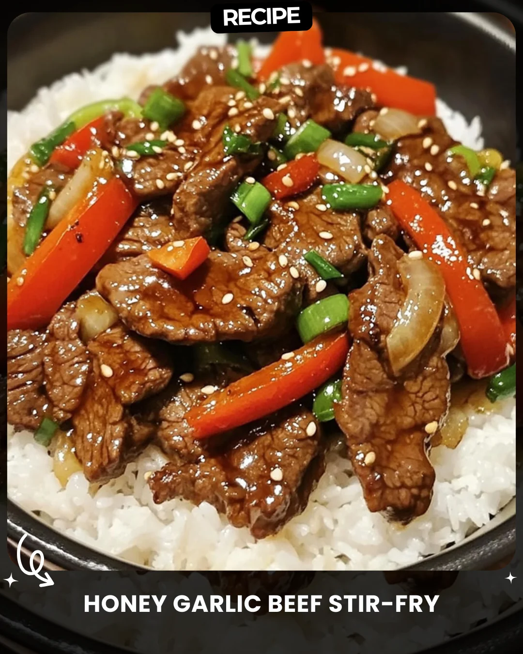 Honey Garlic Beef Stir-Fry