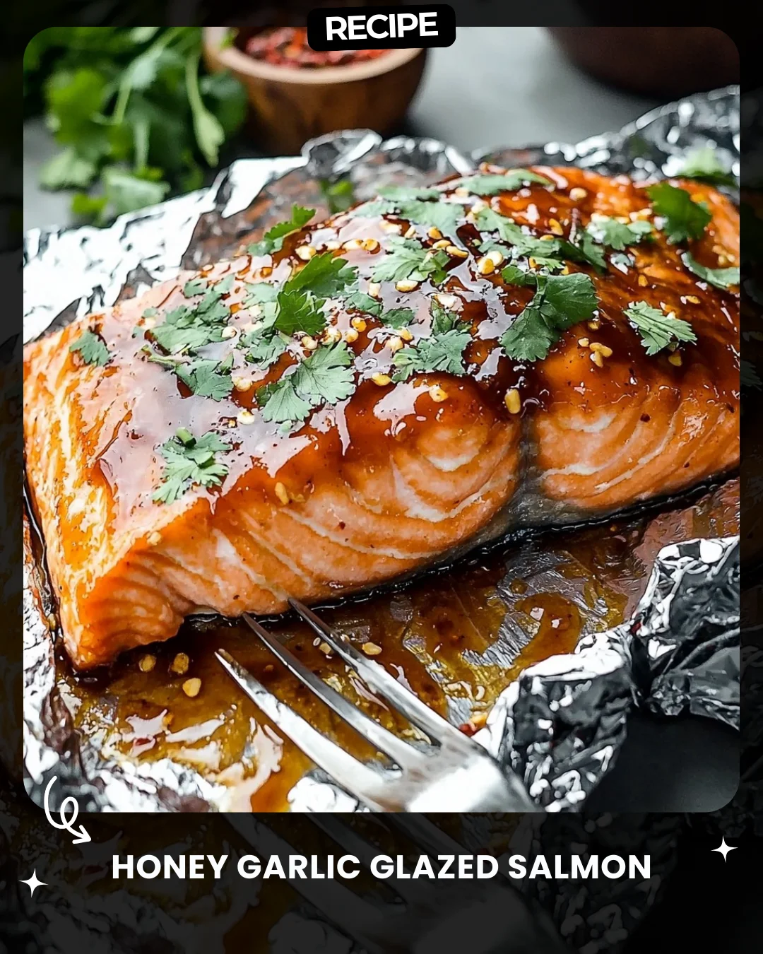 Honey Garlic Glazed Salmon