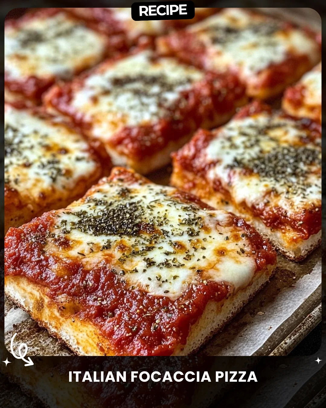 Italian Focaccia Pizza