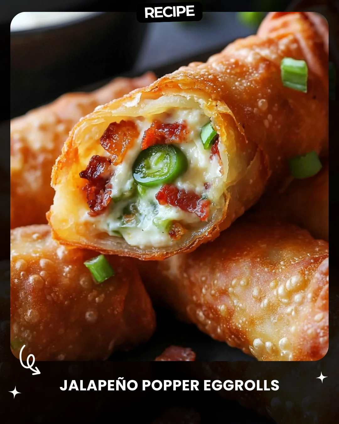 Jalapeño Popper Eggrolls