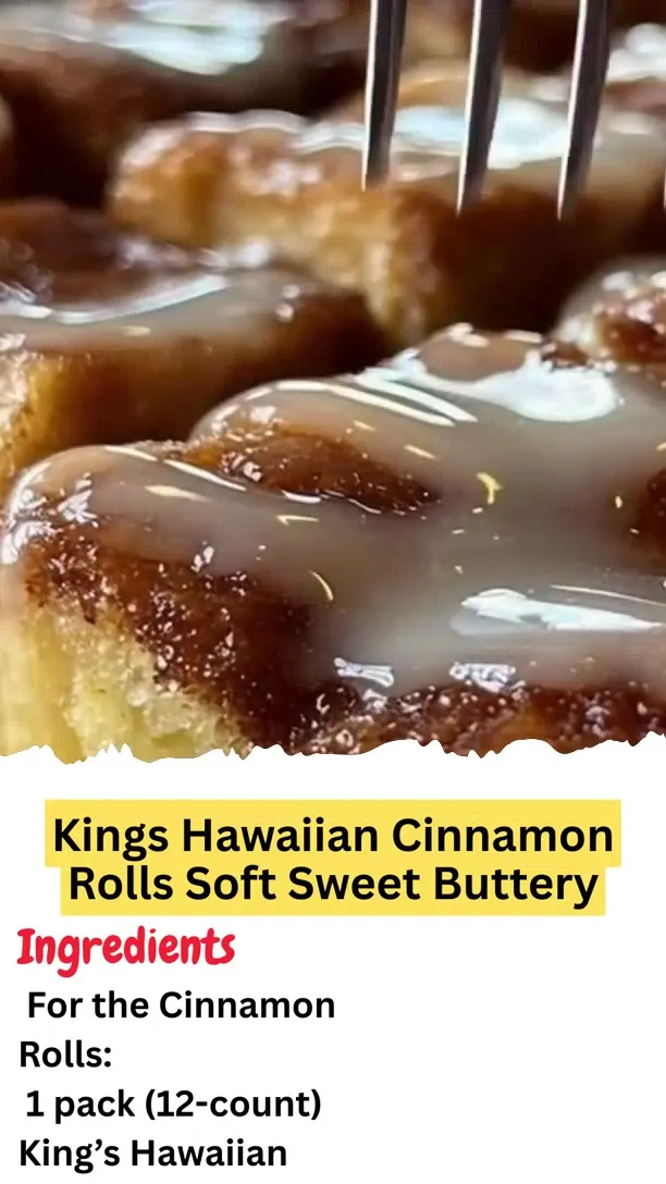 Kings Hawaiian Cinnamon Rolls Soft Sweet Buttery