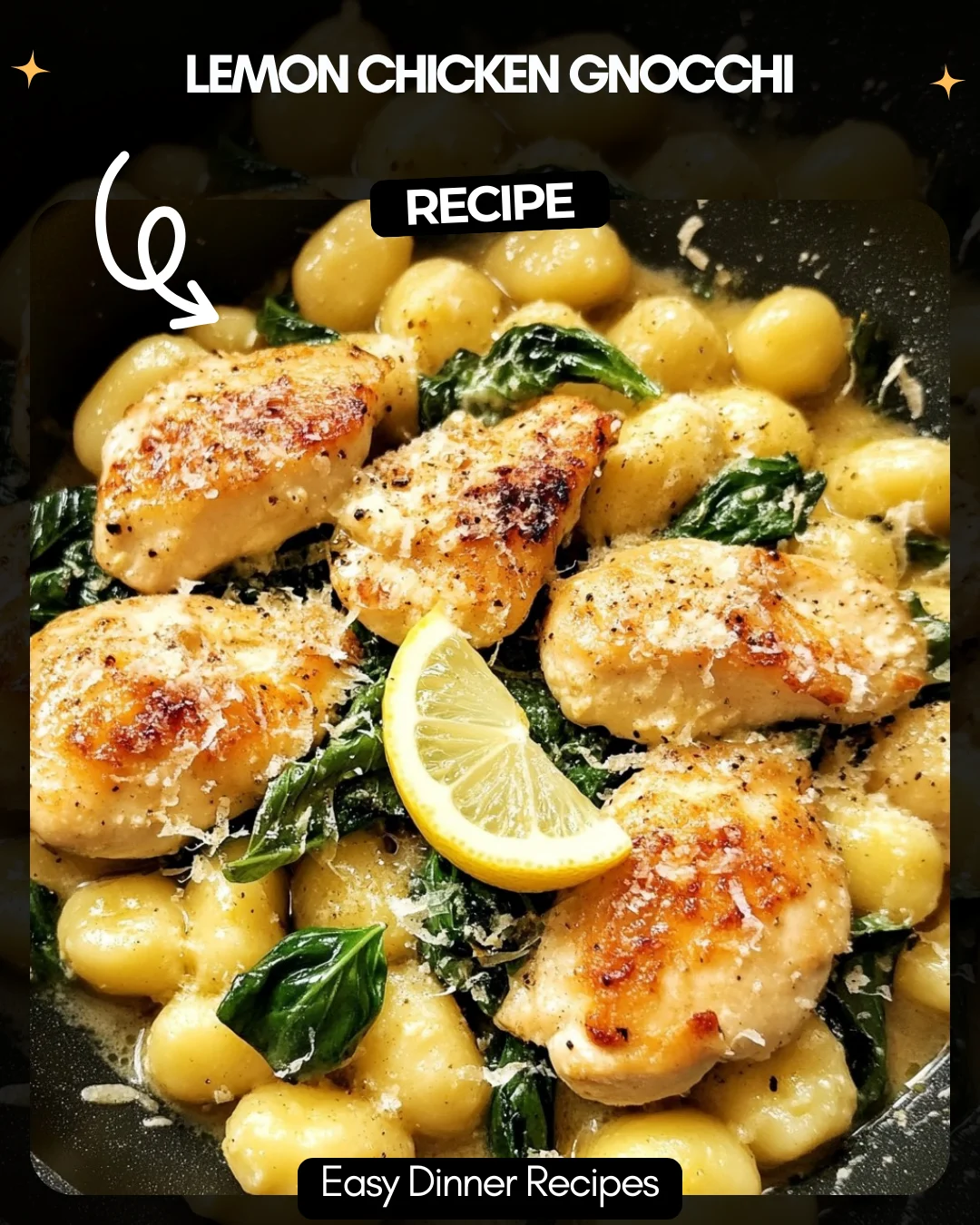 Lemon Chicken Gnocchi