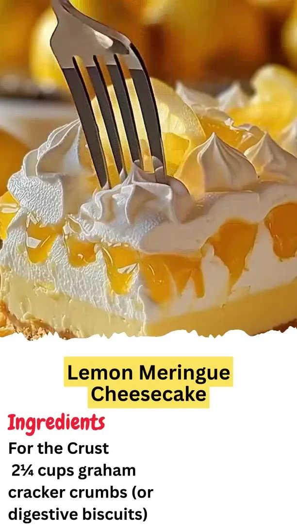 Lemon Meringue Cheesecake