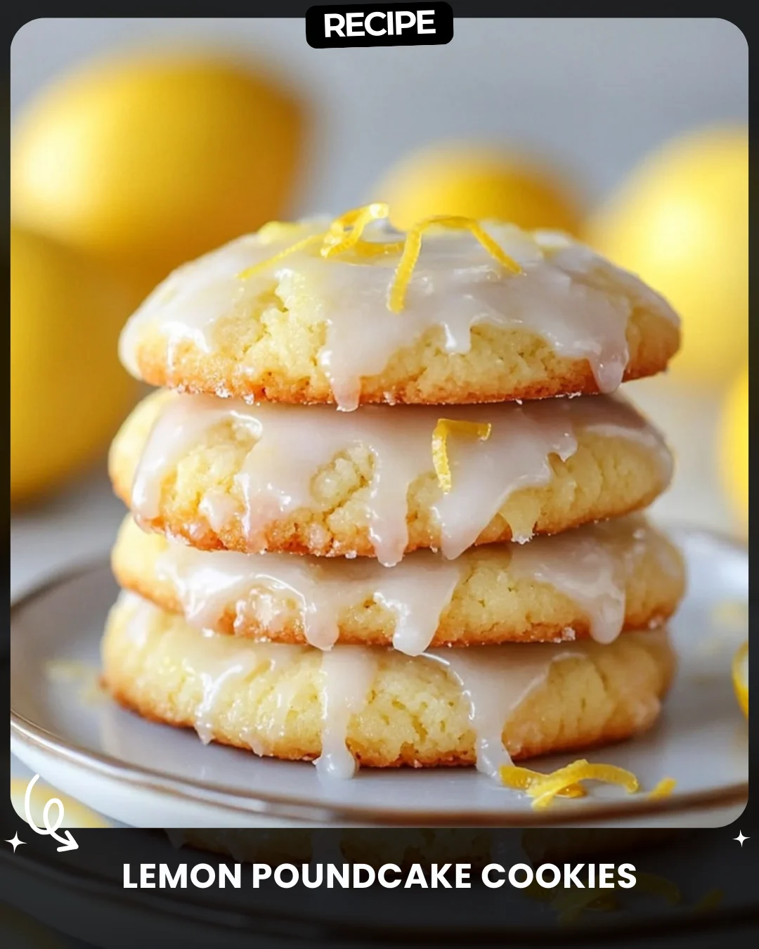 Lemon Poundcake Cookies