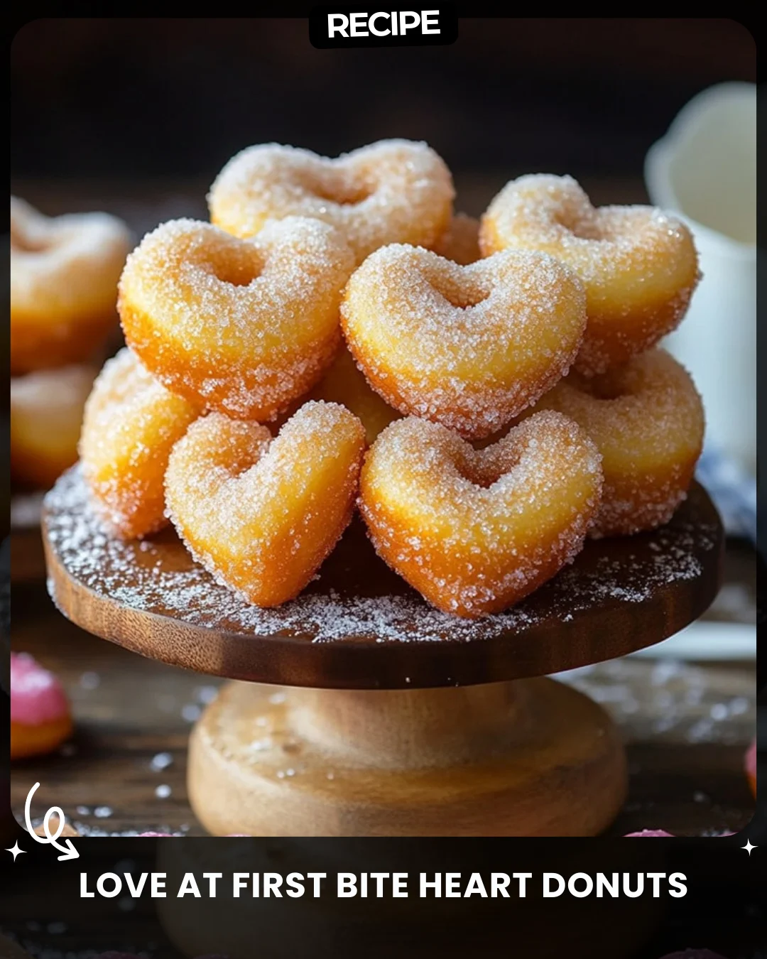 Love at First Bite Heart Donuts