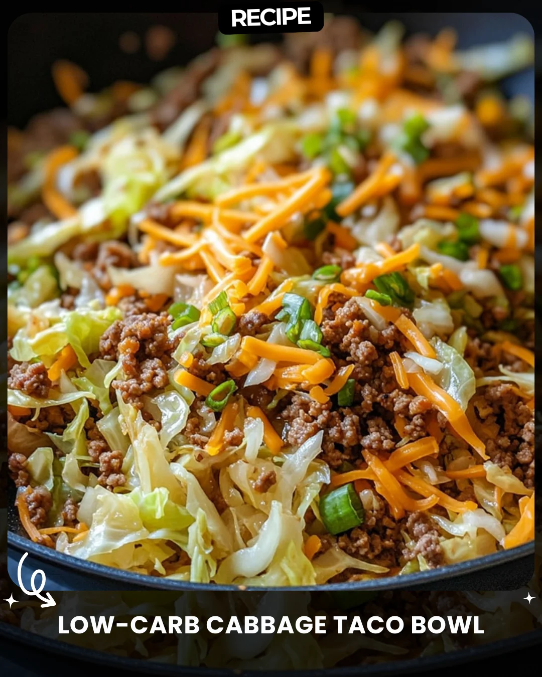 Low-Carb Cabbage Taco Bowl