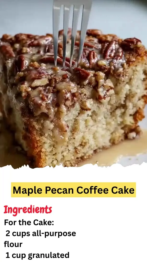 Maple Pecan Coffee Cake