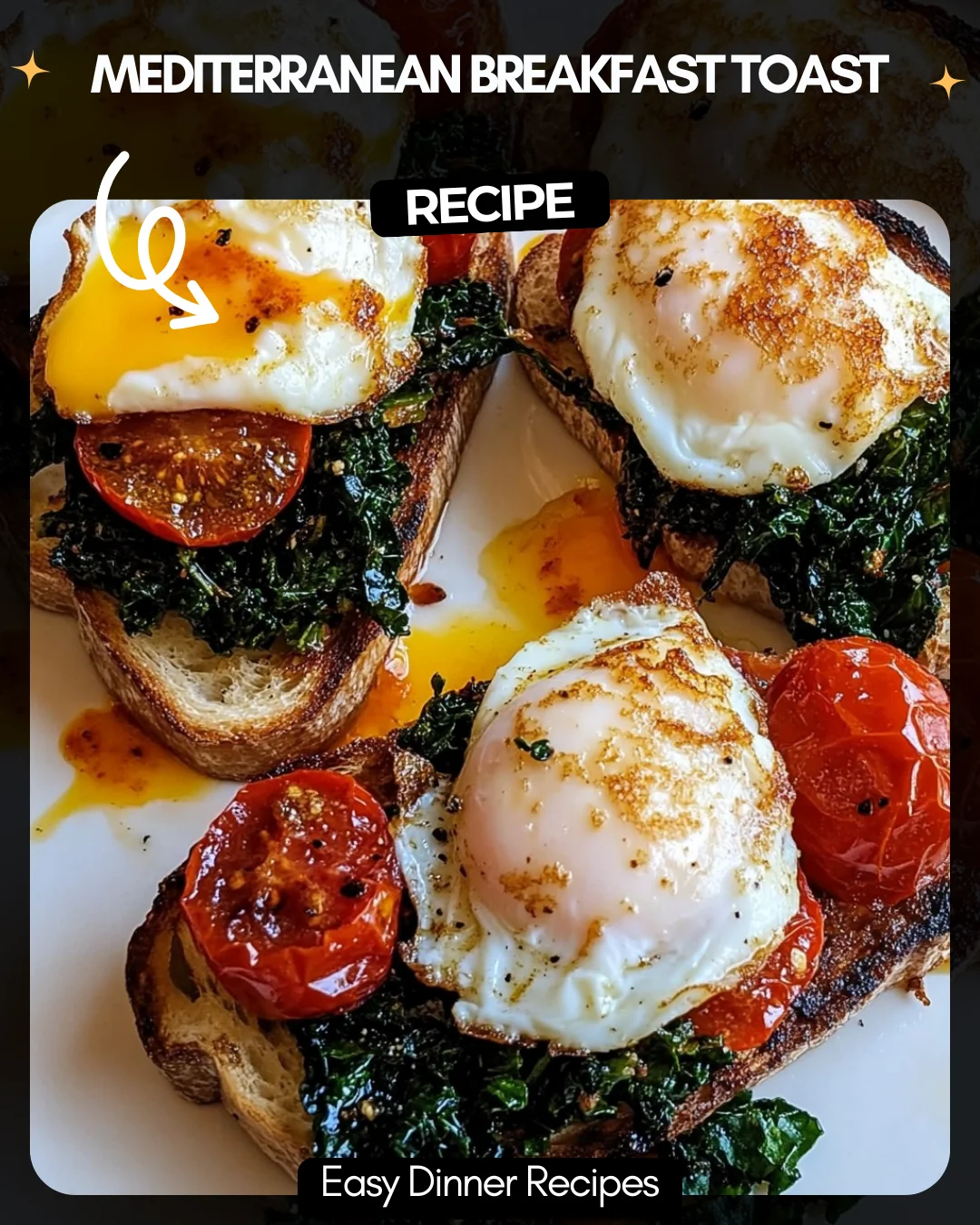 Mediterranean Breakfast Toast