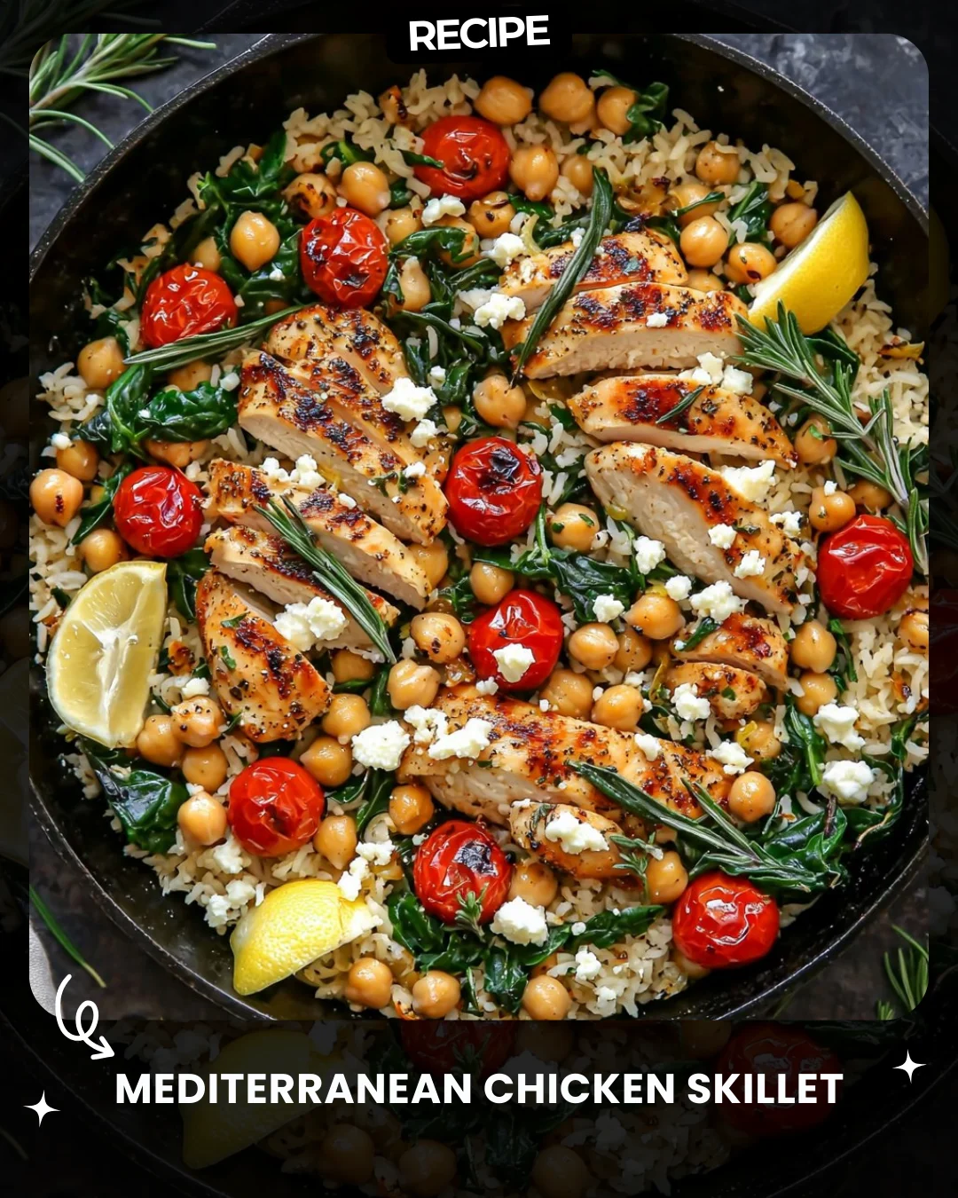 Mediterranean Chicken Skillet