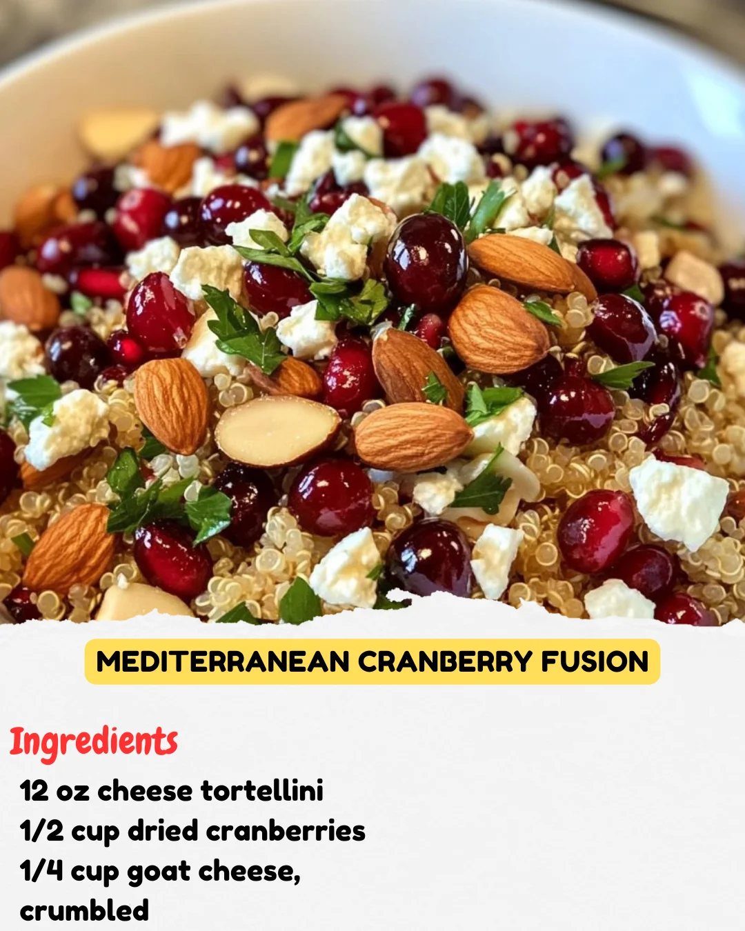 Mediterranean Cranberry Fusion