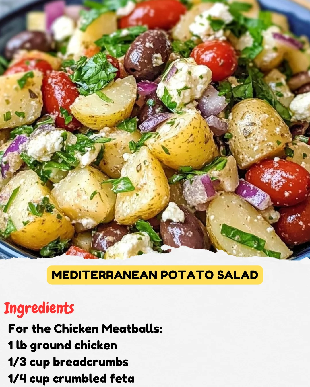 Mediterranean Potato Salad