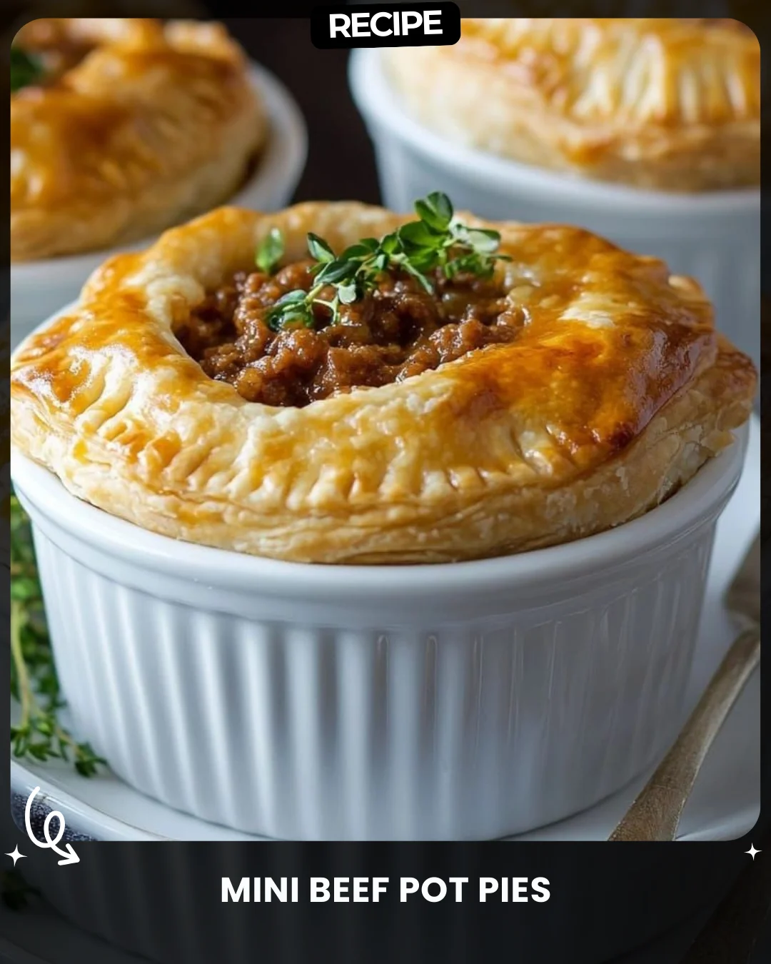 Mini Beef Pot Pies
