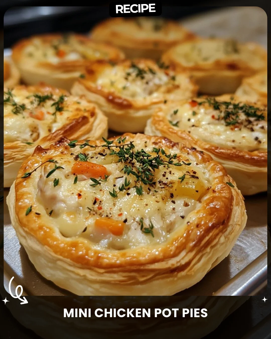Mini Chicken Pot Pies