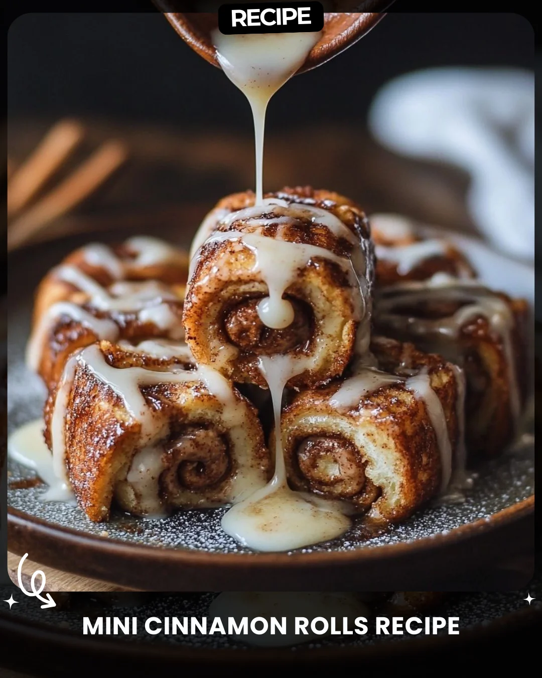 Mini Cinnamon Rolls Recipe
