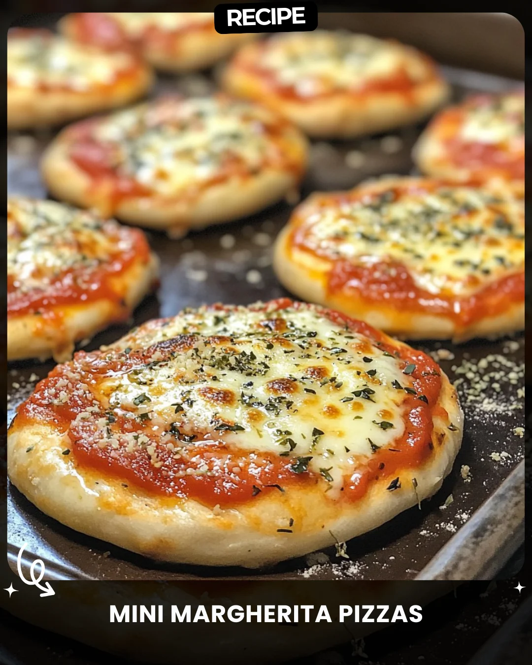 Mini Margherita Pizzas