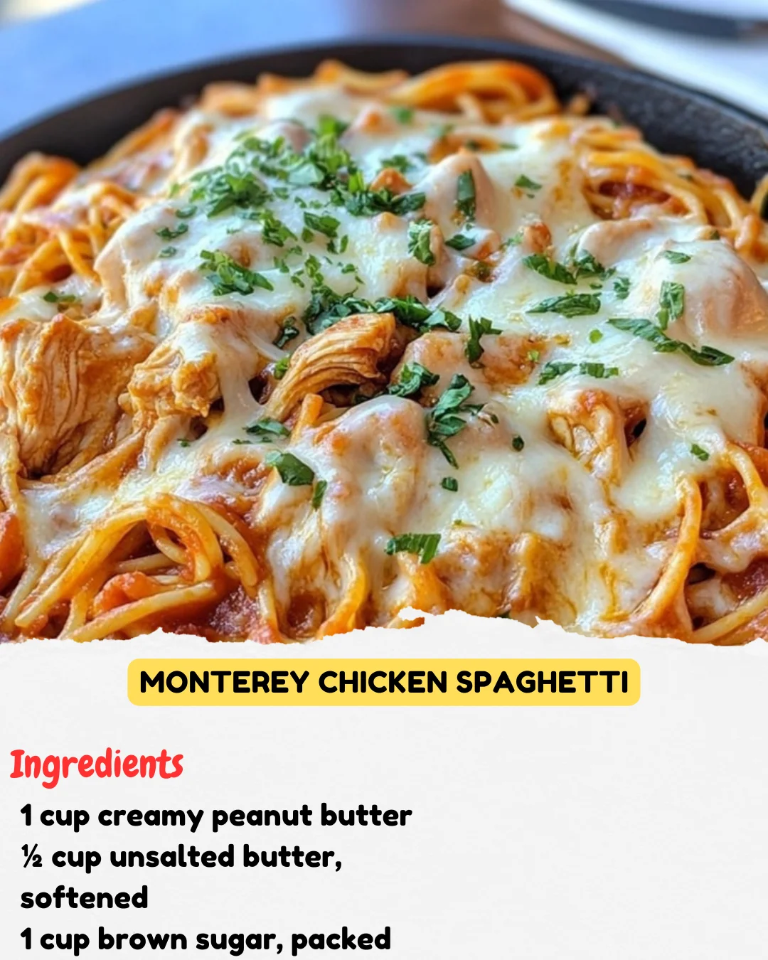 Monterey Chicken Spaghetti