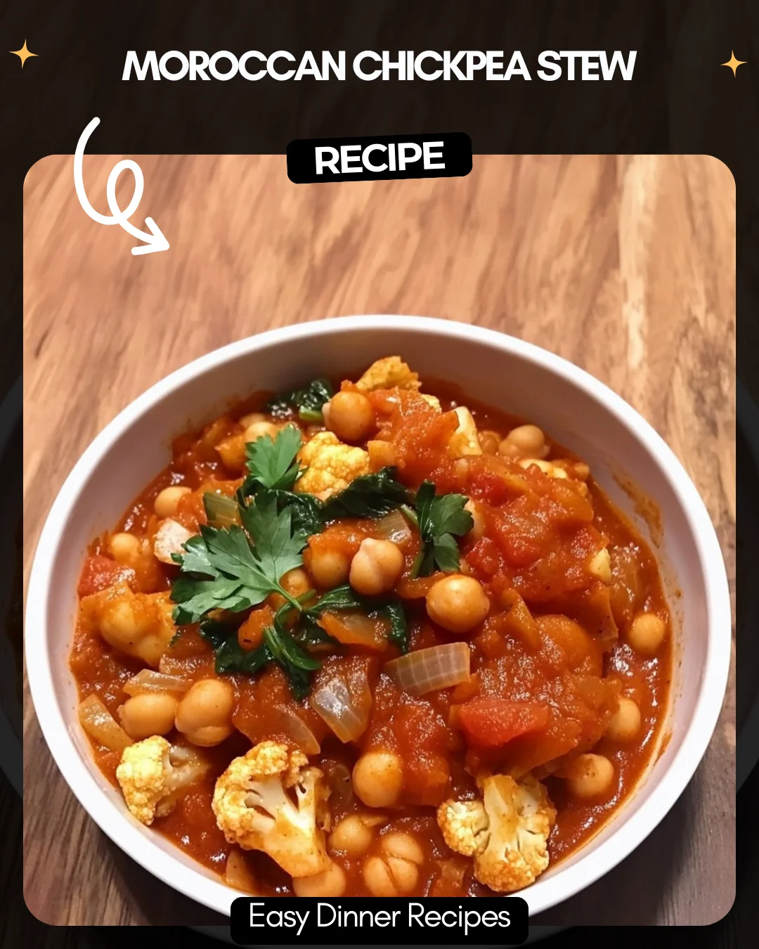 Moroccan Chickpea Stew