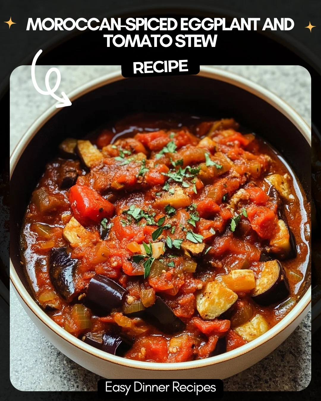 Moroccan-Spiced Eggplant and Tomato Stew