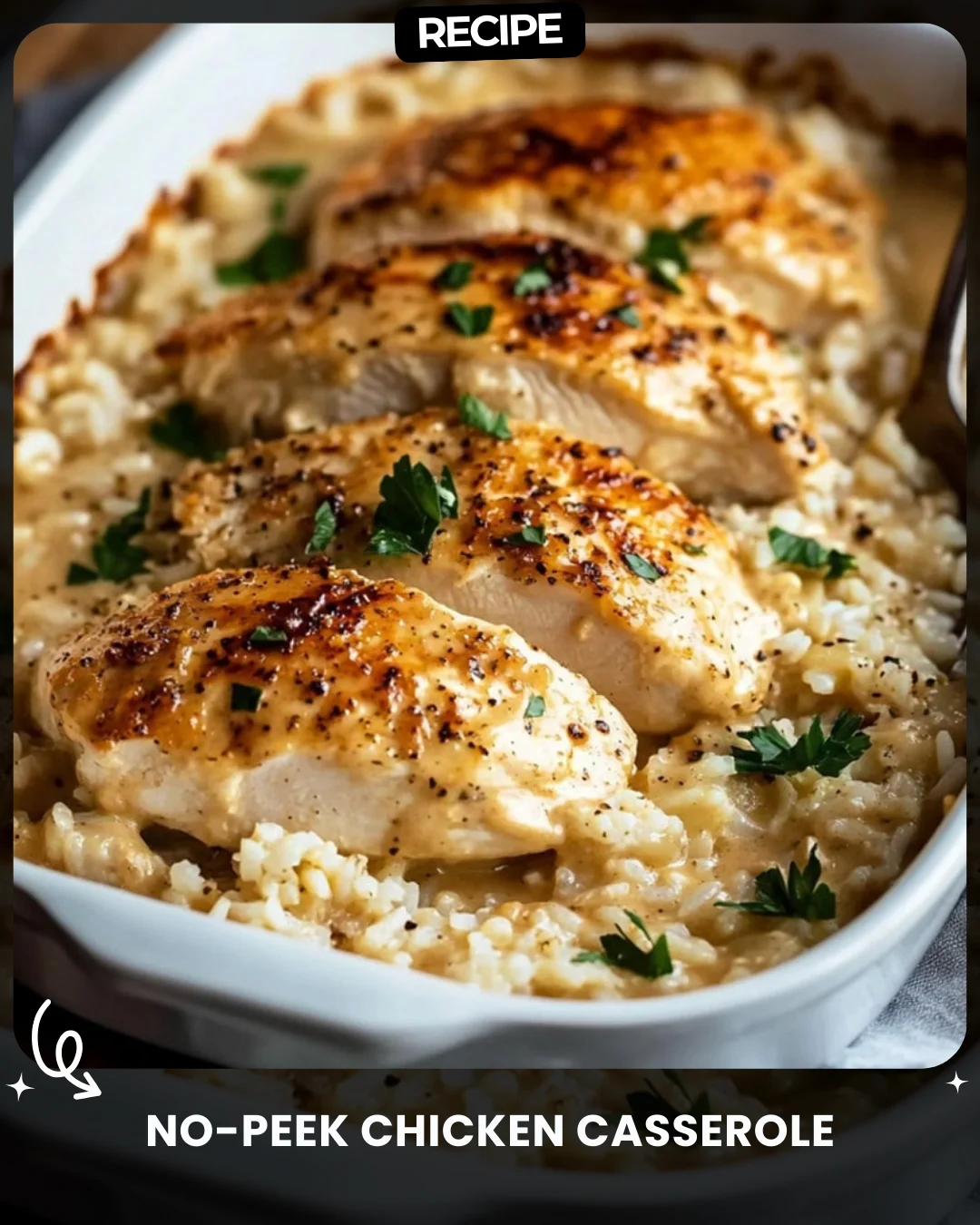 No-Peek Chicken Casserole