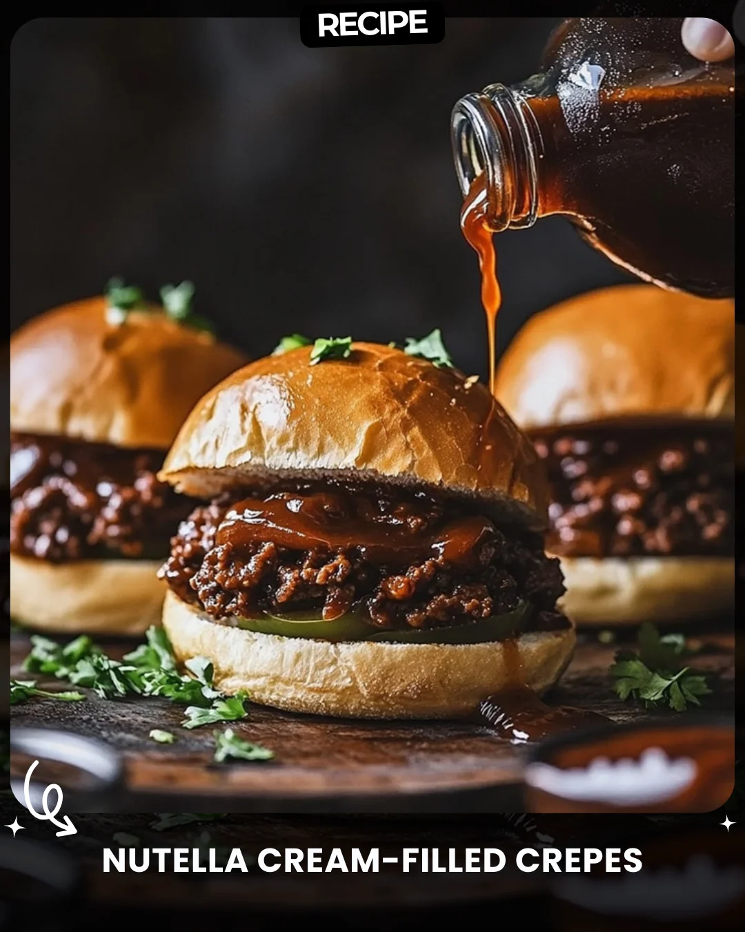 Nutella Cream-Filled Crepes
