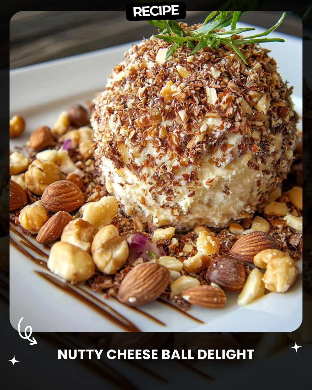 Nutty Cheese Ball Delight