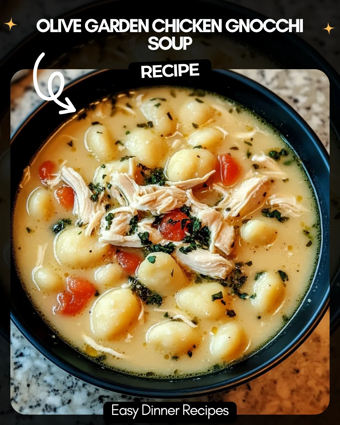 Olive Garden Chicken Gnocchi Soup