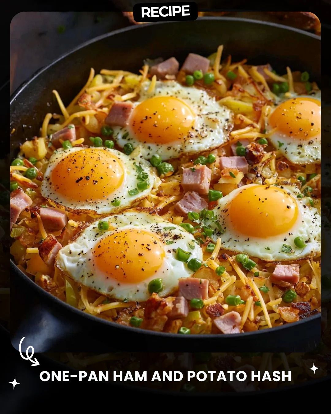 One-Pan Ham and Potato Hash