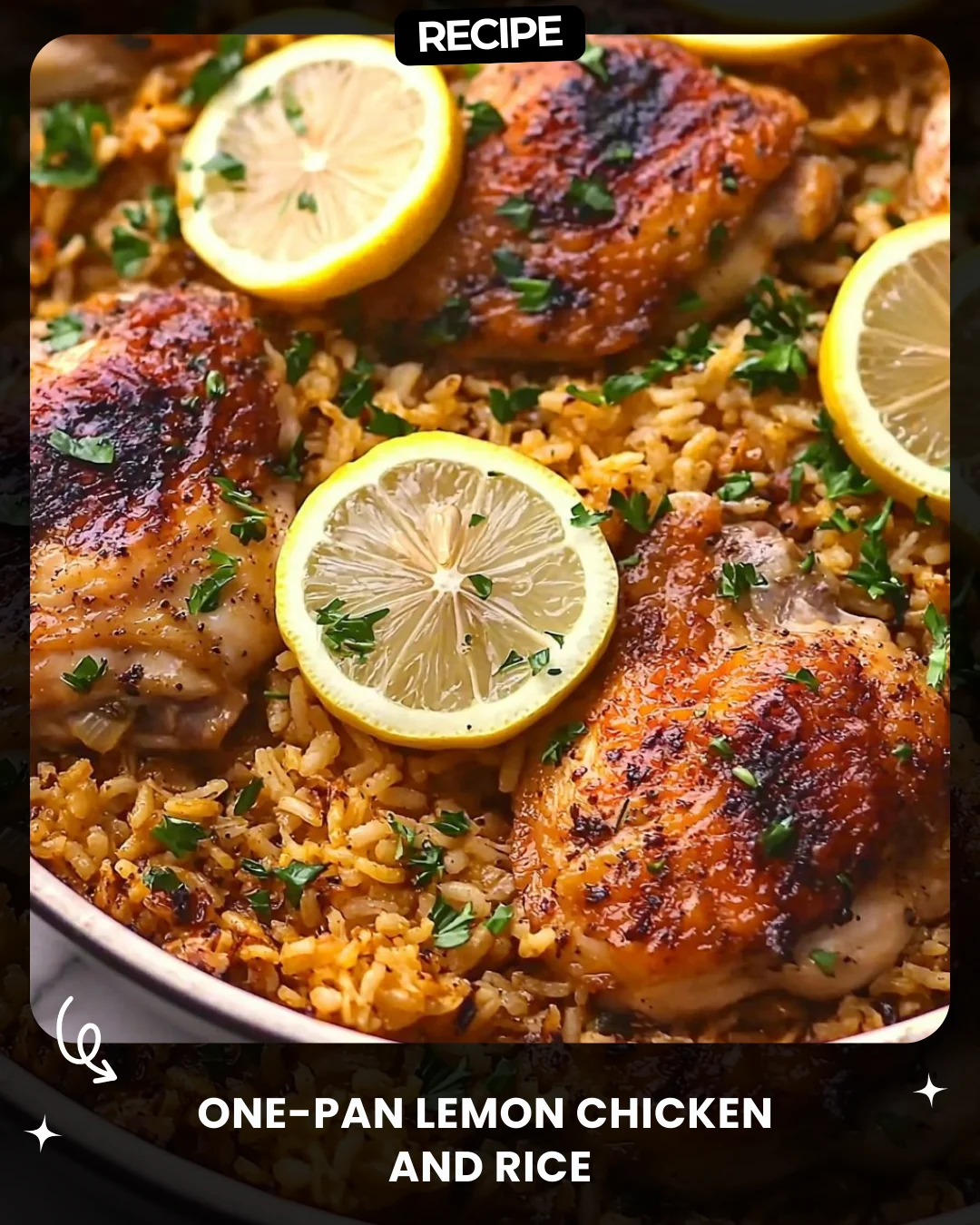 One-Pan Lemon Chicken and Rice