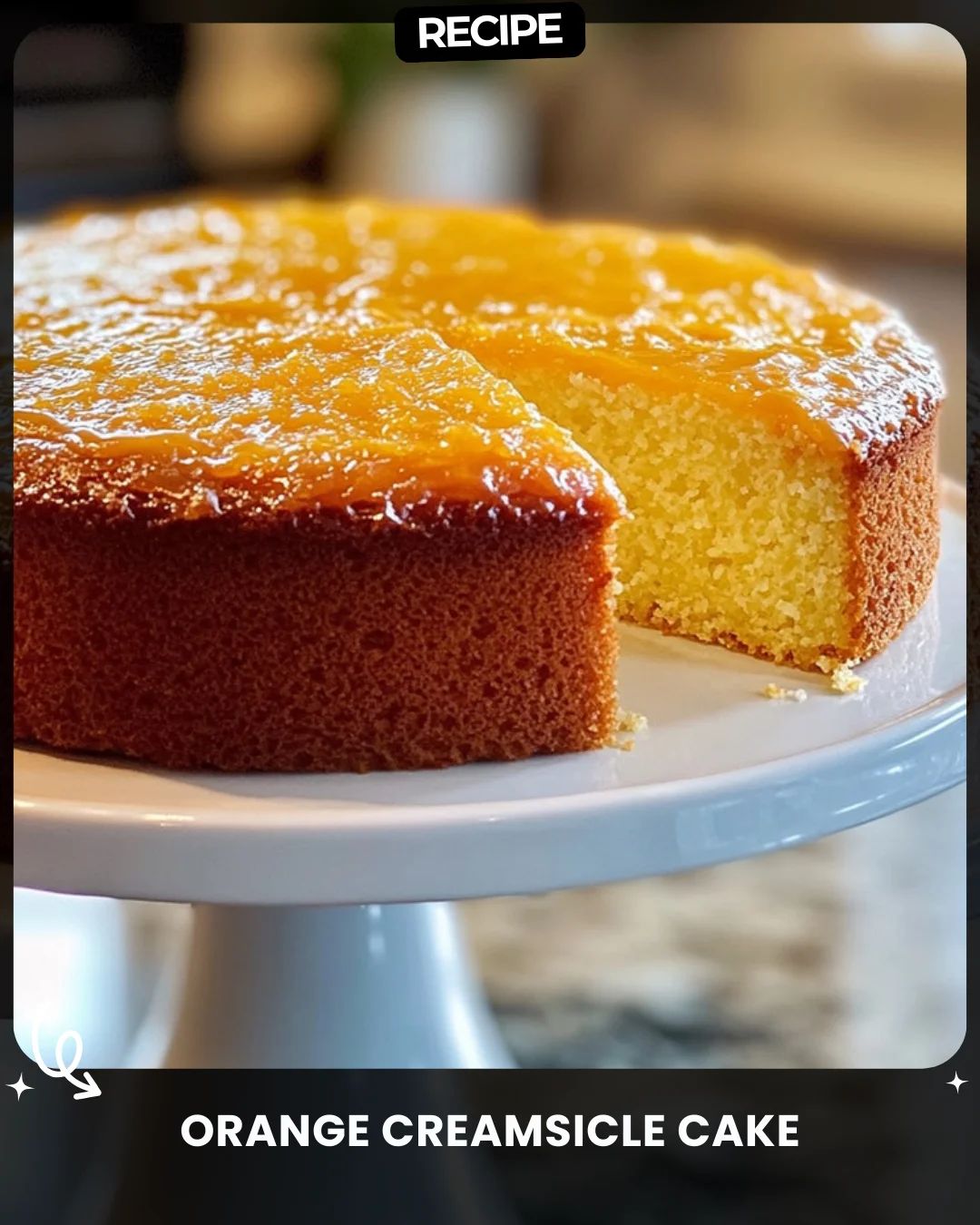 Orange Creamsicle Cake