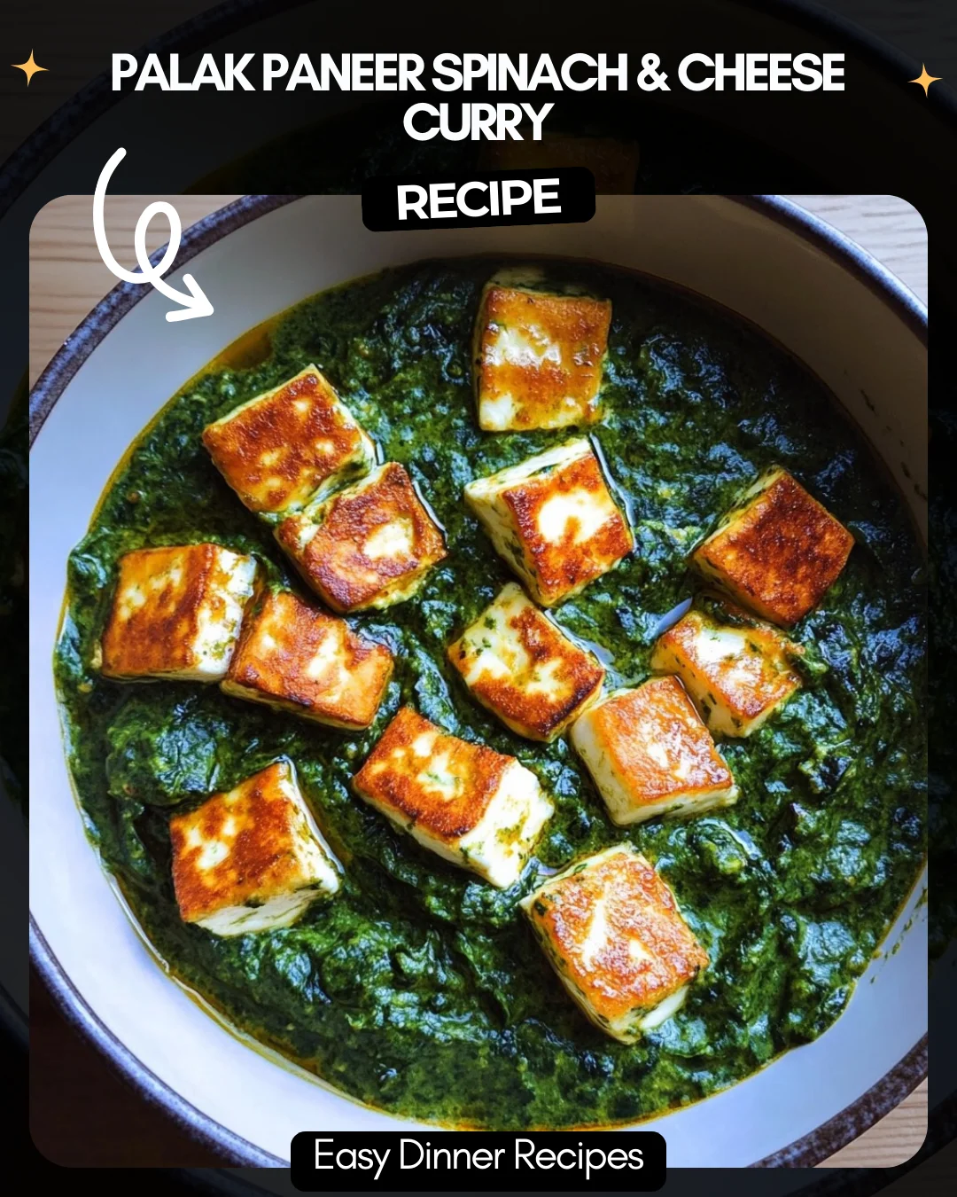 Palak Paneer Spinach & Cheese Curry