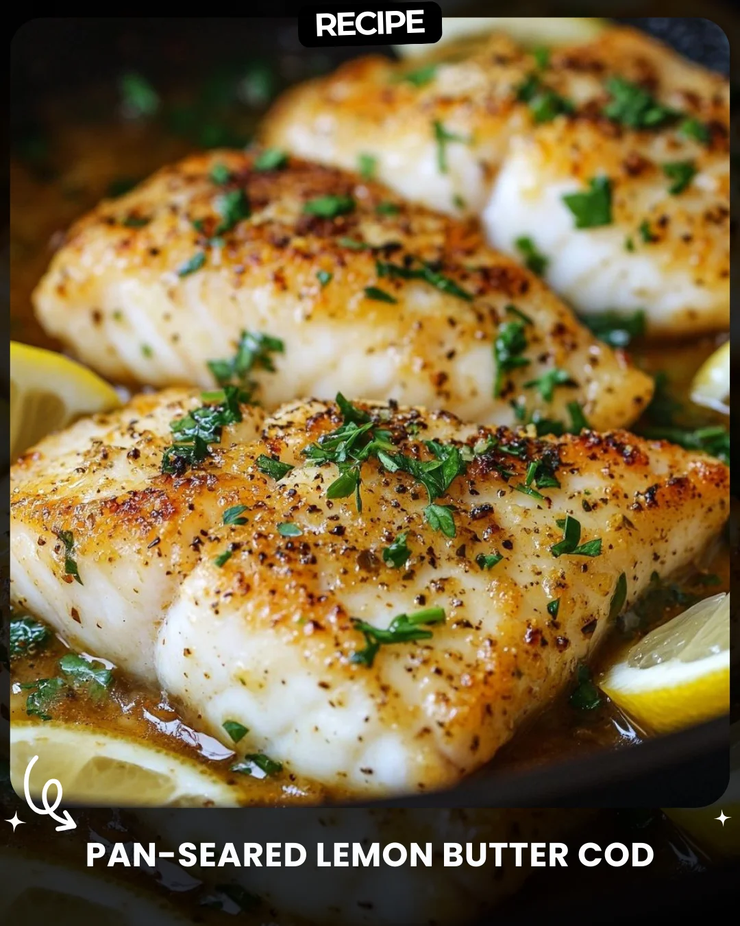 Pan-Seared Lemon Butter Cod