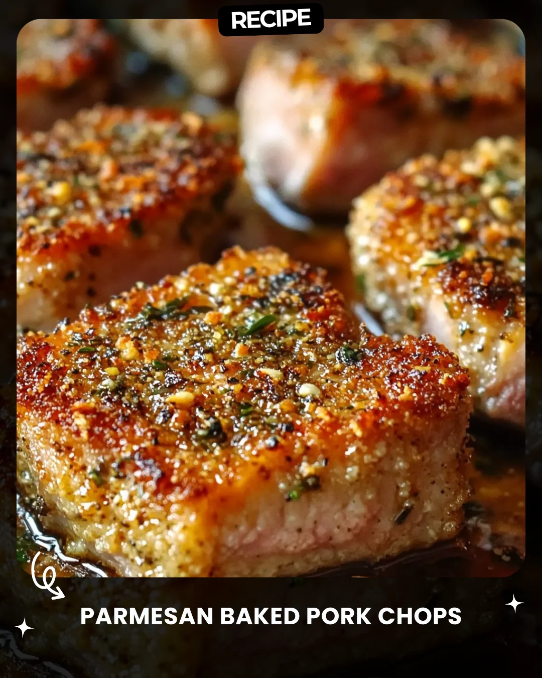 Parmesan Baked Pork Chops