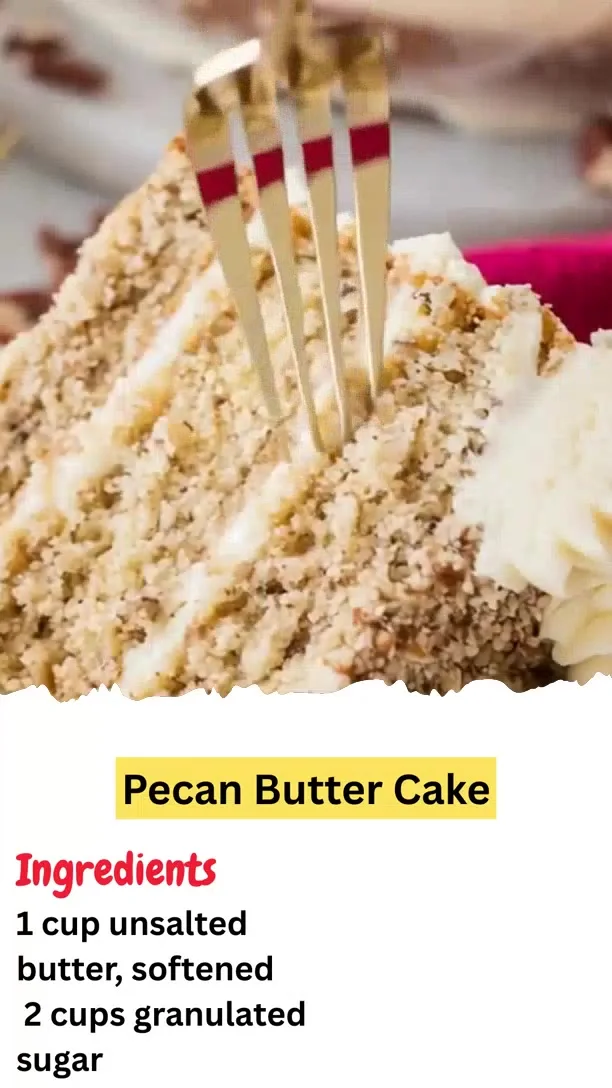 Pecan Butter Cake