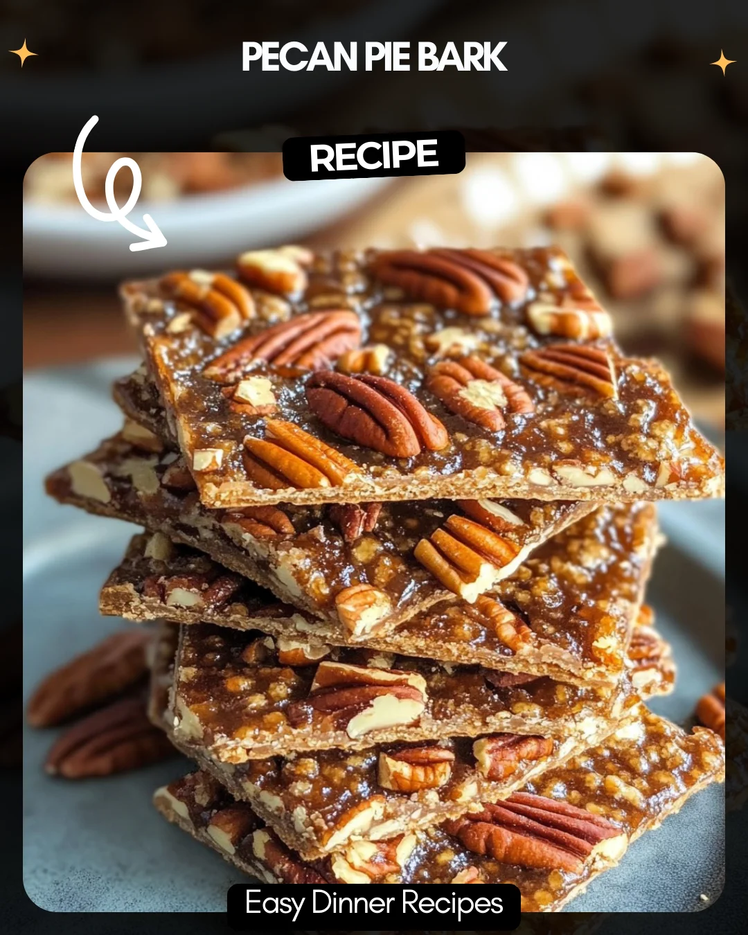 Pecan Pie Bark