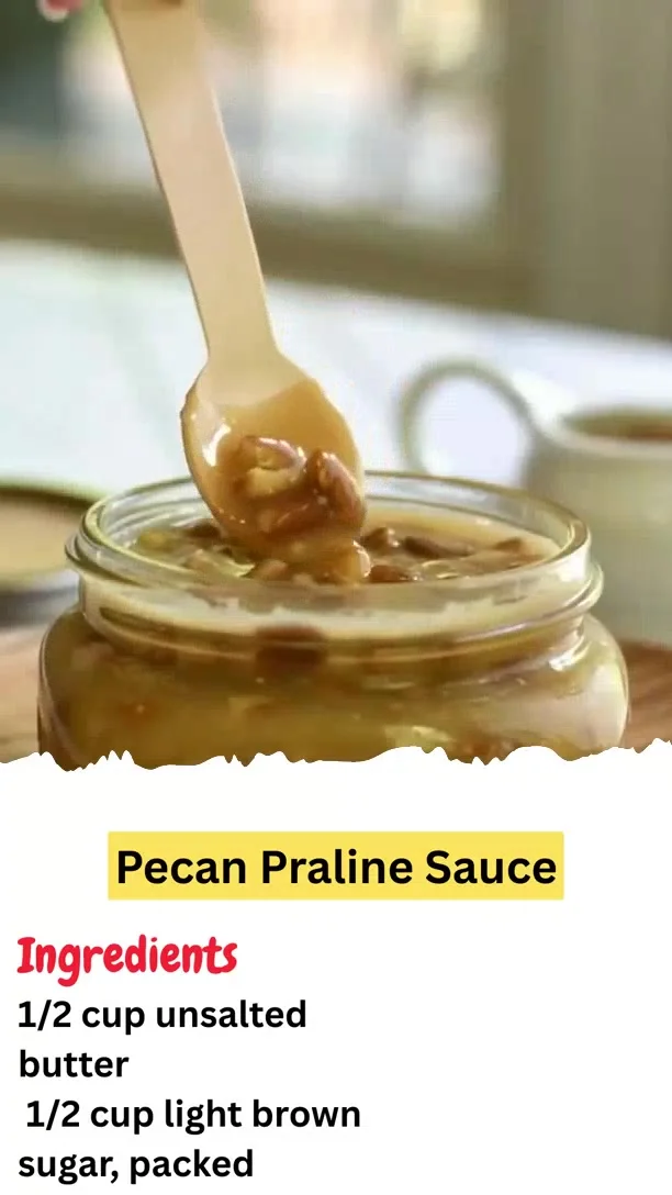 Pecan Praline Sauce
