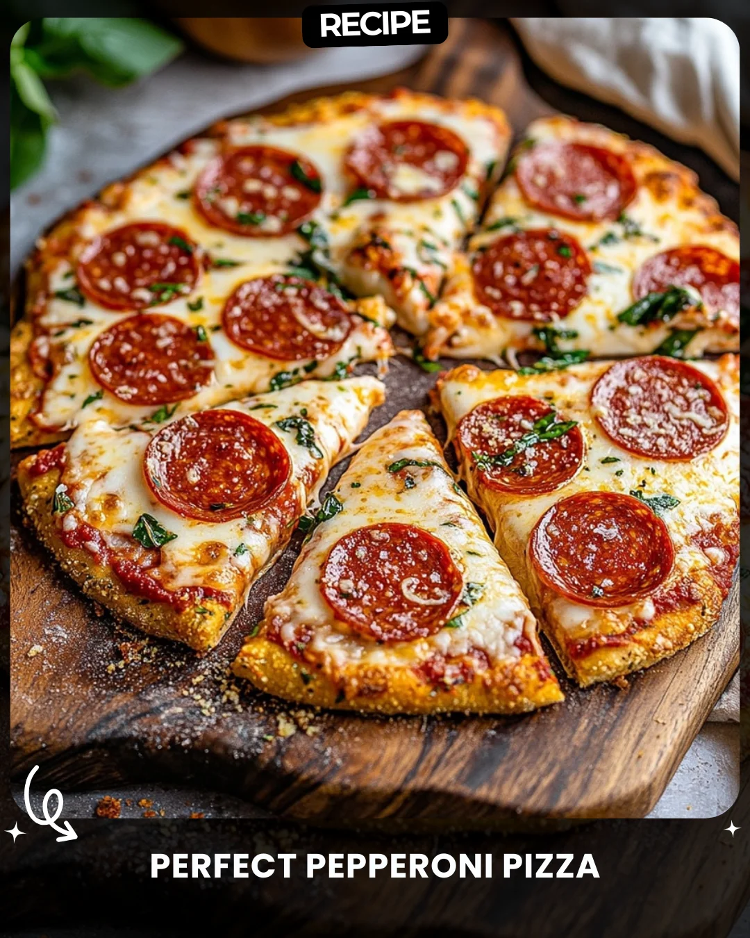 Perfect Pepperoni Pizza